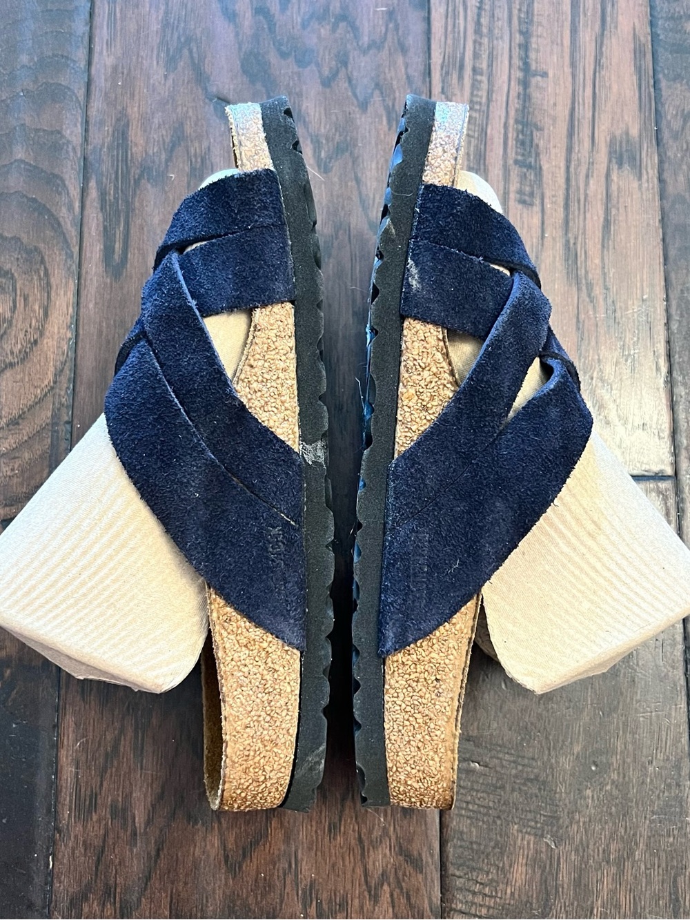 Birkenstock Lugano Soft Footbed Suede Leather - Picture 3 of 8